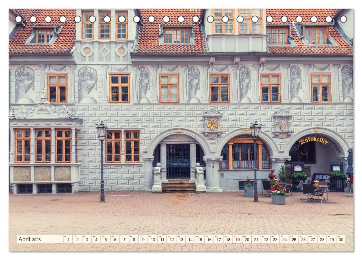 Bild: 9783457681848 | Altstadt Celle (Tischkalender 2026 DIN A5 quer), CALVENDO...