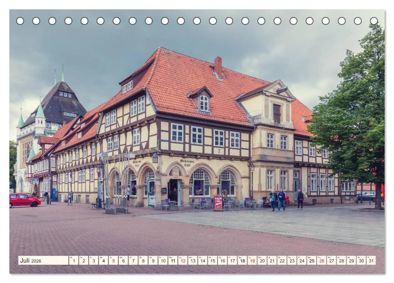 Bild: 9783457681848 | Altstadt Celle (Tischkalender 2026 DIN A5 quer), CALVENDO...