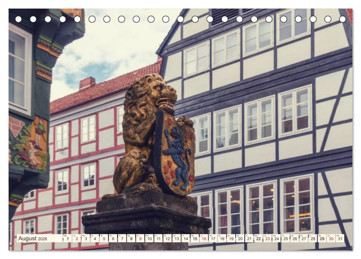 Bild: 9783457681848 | Altstadt Celle (Tischkalender 2026 DIN A5 quer), CALVENDO...
