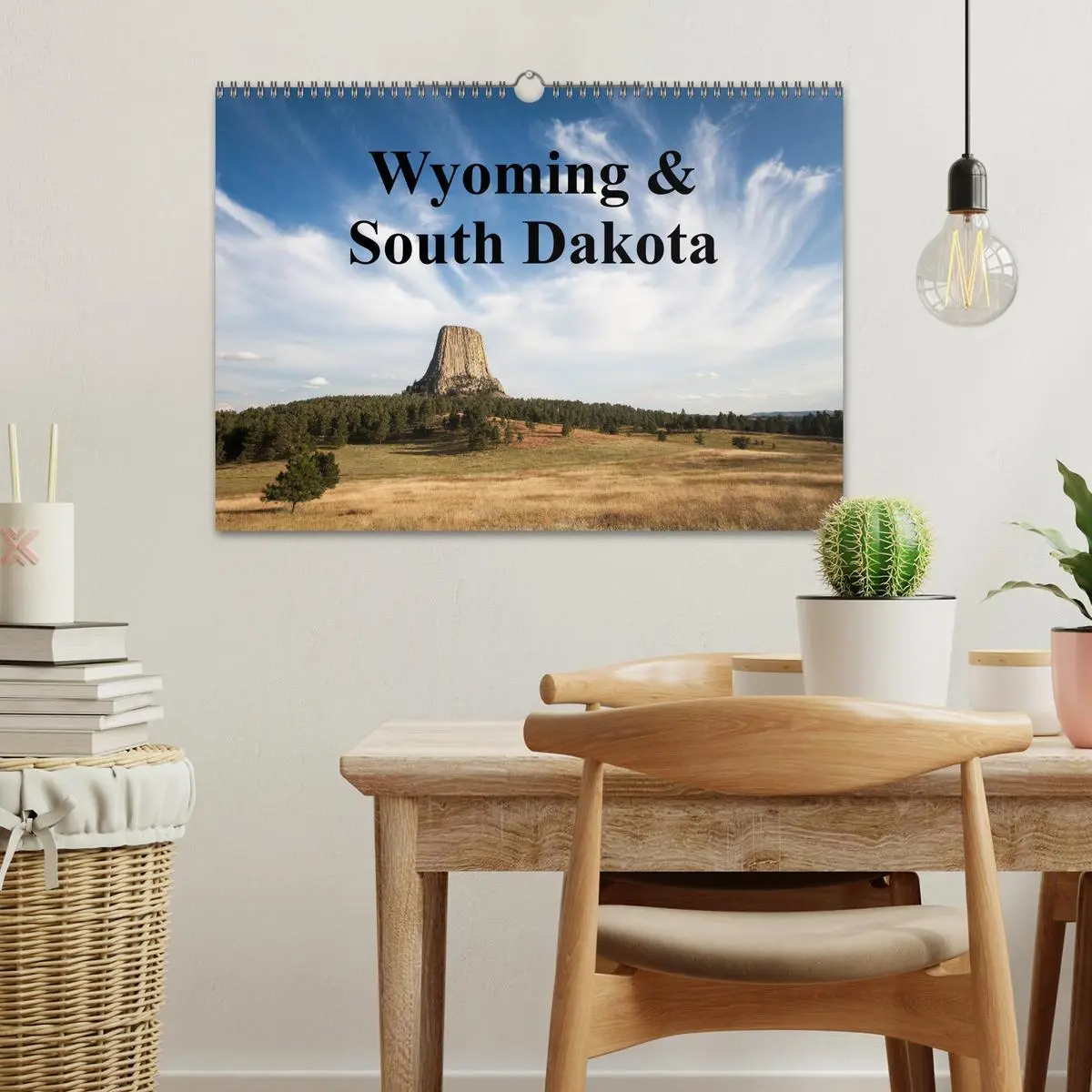 Bild: 9783516221848 | Wyoming &amp; South Dakota (Wandkalender 2026 DIN A3 quer), CALVENDO...