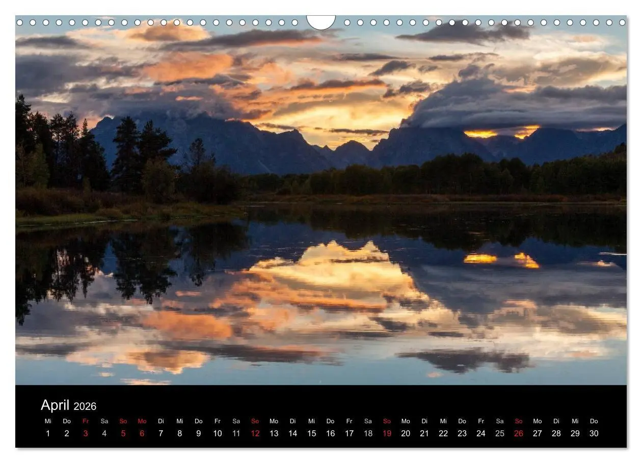 Bild: 9783516221848 | Wyoming &amp; South Dakota (Wandkalender 2026 DIN A3 quer), CALVENDO...
