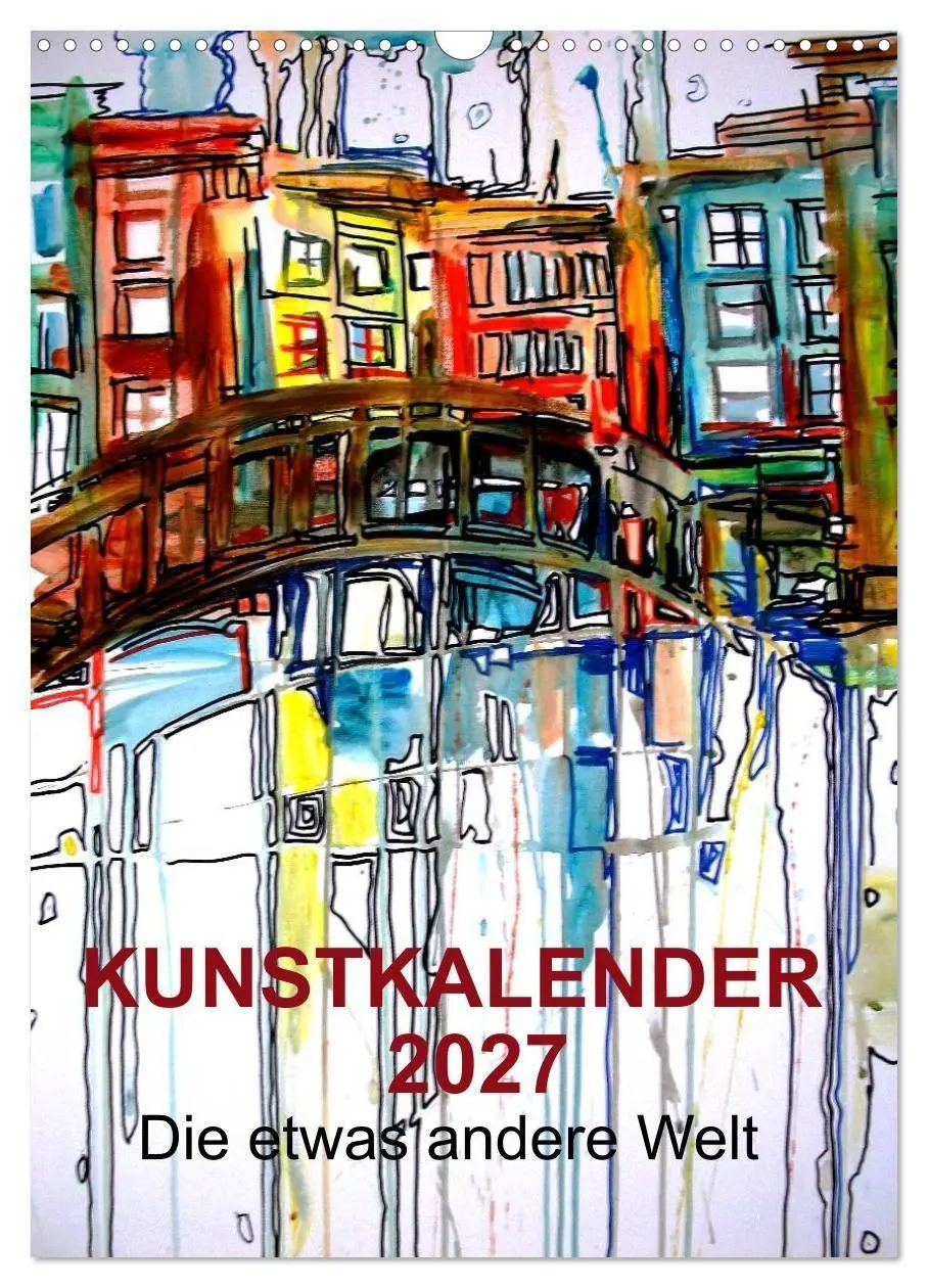 Cover: 9783594061848 | Kunstkalender 2027 "Die etwas andere Welt" (Wandkalender 2027 DIN...