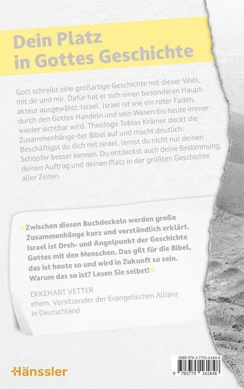 Bild: 9783775161848 | Das Israel-Projekt | Tobias Krämer | Taschenbuch | 208 S. | Deutsch