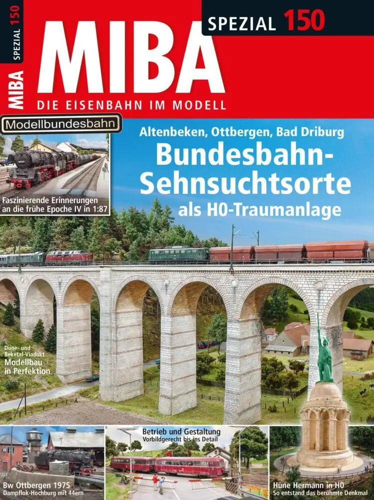 Cover: 9783987021848 | Modellbundesbahn: Sehnsuchtsorte der Bahn in H0 | Miba Spezial 150