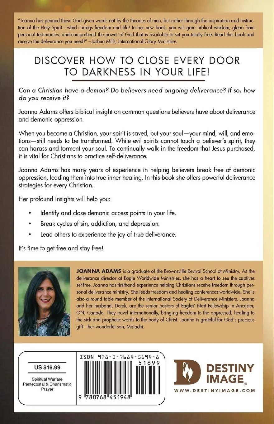 Rückseite: 9780768451948 | Closing the Door to Demons | Deliverance Strategies to Staying Free