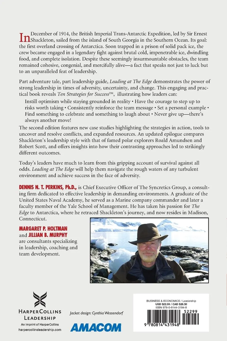 Rückseite: 9780814431948 | Leading at The Edge | Dennis Perkins | Taschenbuch | Englisch | 2012