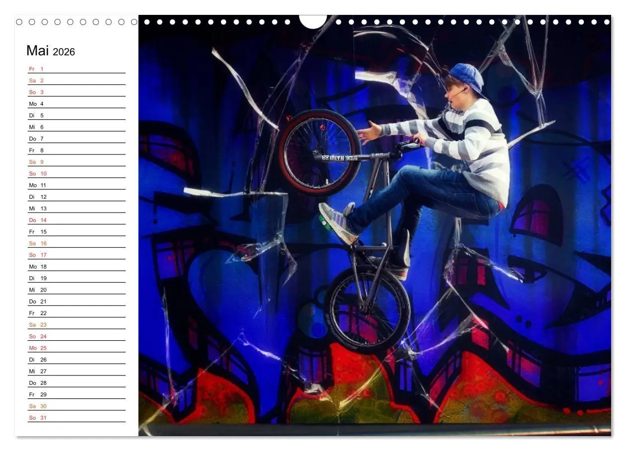Bild: 9783457981948 | BMX My Life (Wandkalender 2026 DIN A3 quer), CALVENDO Monatskalender