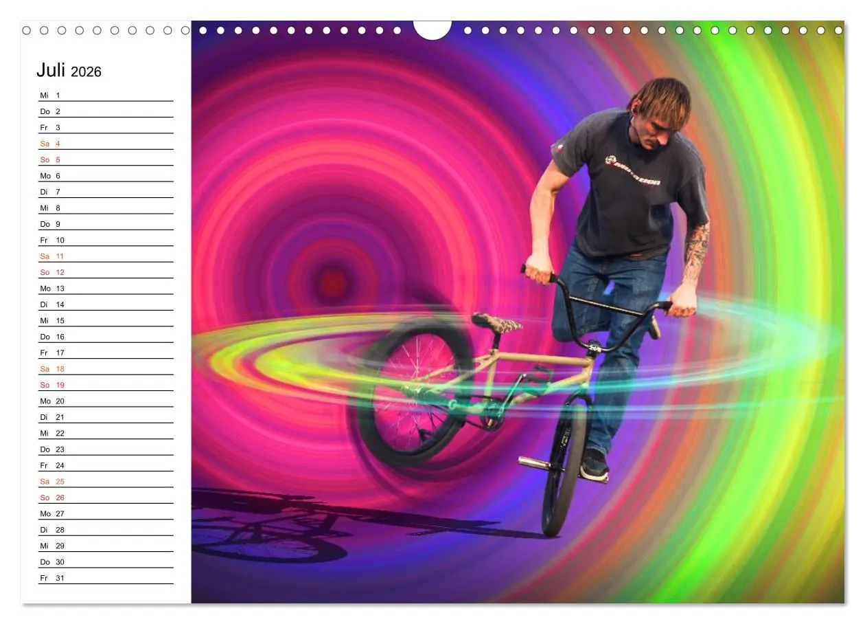 Bild: 9783457981948 | BMX My Life (Wandkalender 2026 DIN A3 quer), CALVENDO Monatskalender