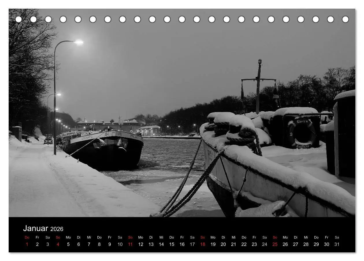 Bild: 9783516141948 | Hannover Monochrome Impressionen (Tischkalender 2026 DIN A5 quer),...