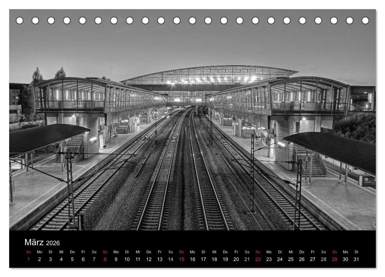 Bild: 9783516141948 | Hannover Monochrome Impressionen (Tischkalender 2026 DIN A5 quer),...