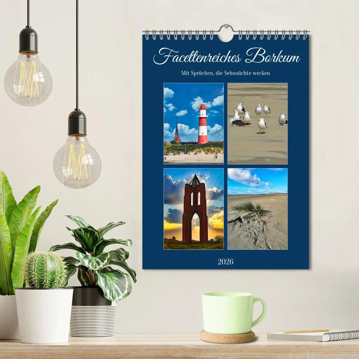 Bild: 9783516381948 | Facettenreiches Borkum (Wandkalender 2026 DIN A4 hoch), CALVENDO...