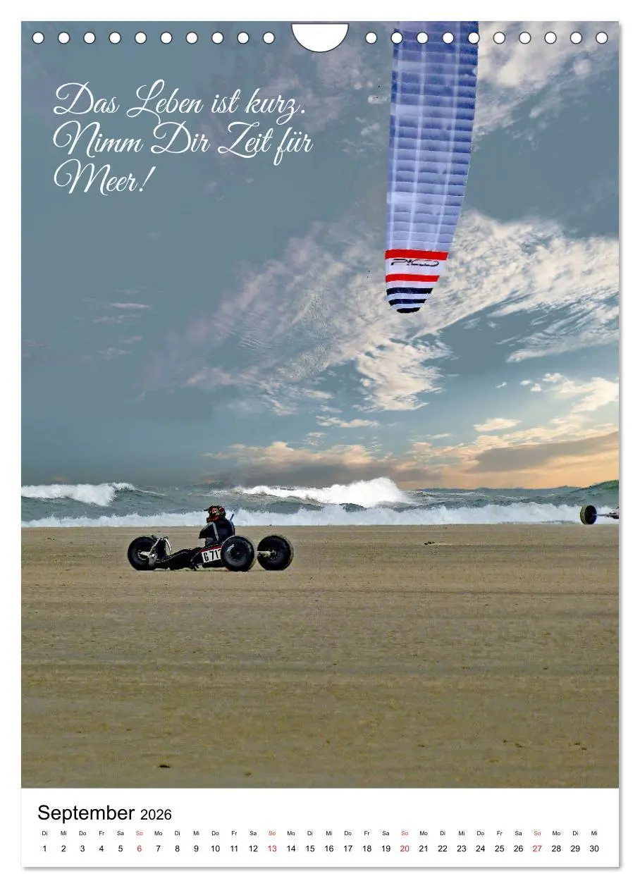 Bild: 9783516381948 | Facettenreiches Borkum (Wandkalender 2026 DIN A4 hoch), CALVENDO...