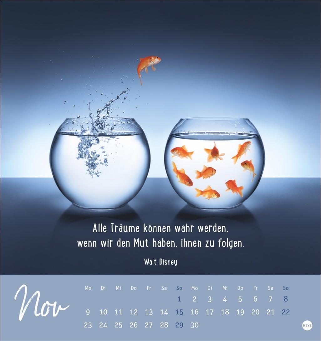 Bild: 9783756411948 | Never give up! Postkartenkalender 2026 - Durchhalten. Denn alles...