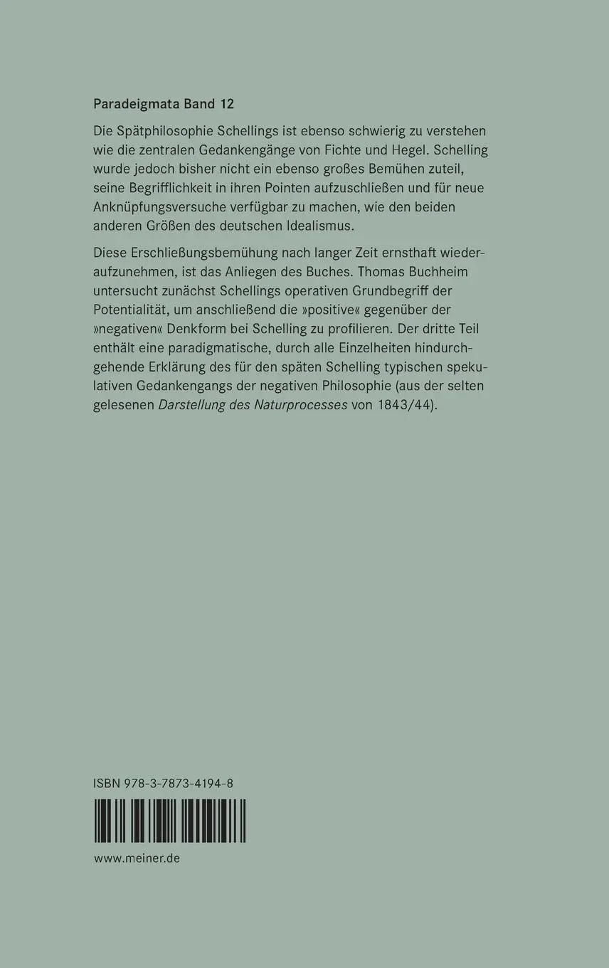 Rückseite: 9783787341948 | Eins von Allem | Thomas Buchheim | Buch | 230 S. | Deutsch | 1992