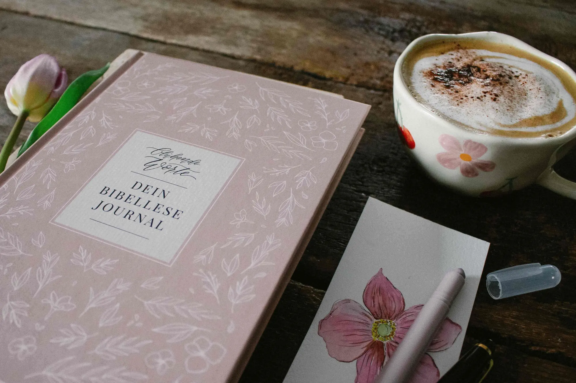 Bild: 9783986951948 | Blühende Worte. Dein Bibellese-Journal | Jeannette Mokosch | Buch