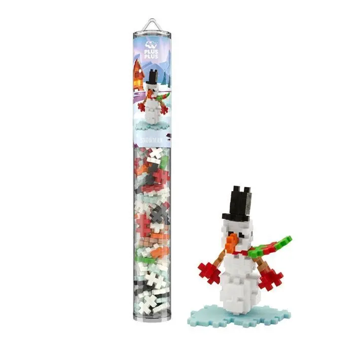 Cover: 5710409112048 | PLUS PLUS - 100 Kreativ Bausteine Schneemann | 9604381 | Deutsch