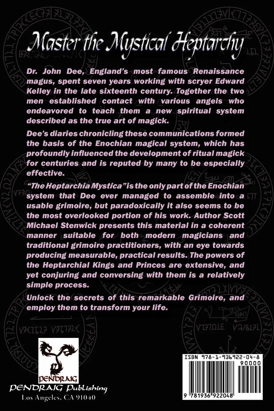 Rückseite: 9781936922048 | Mastering the Mystical Heptarchy | Scott Stenwick | Taschenbuch | 2011