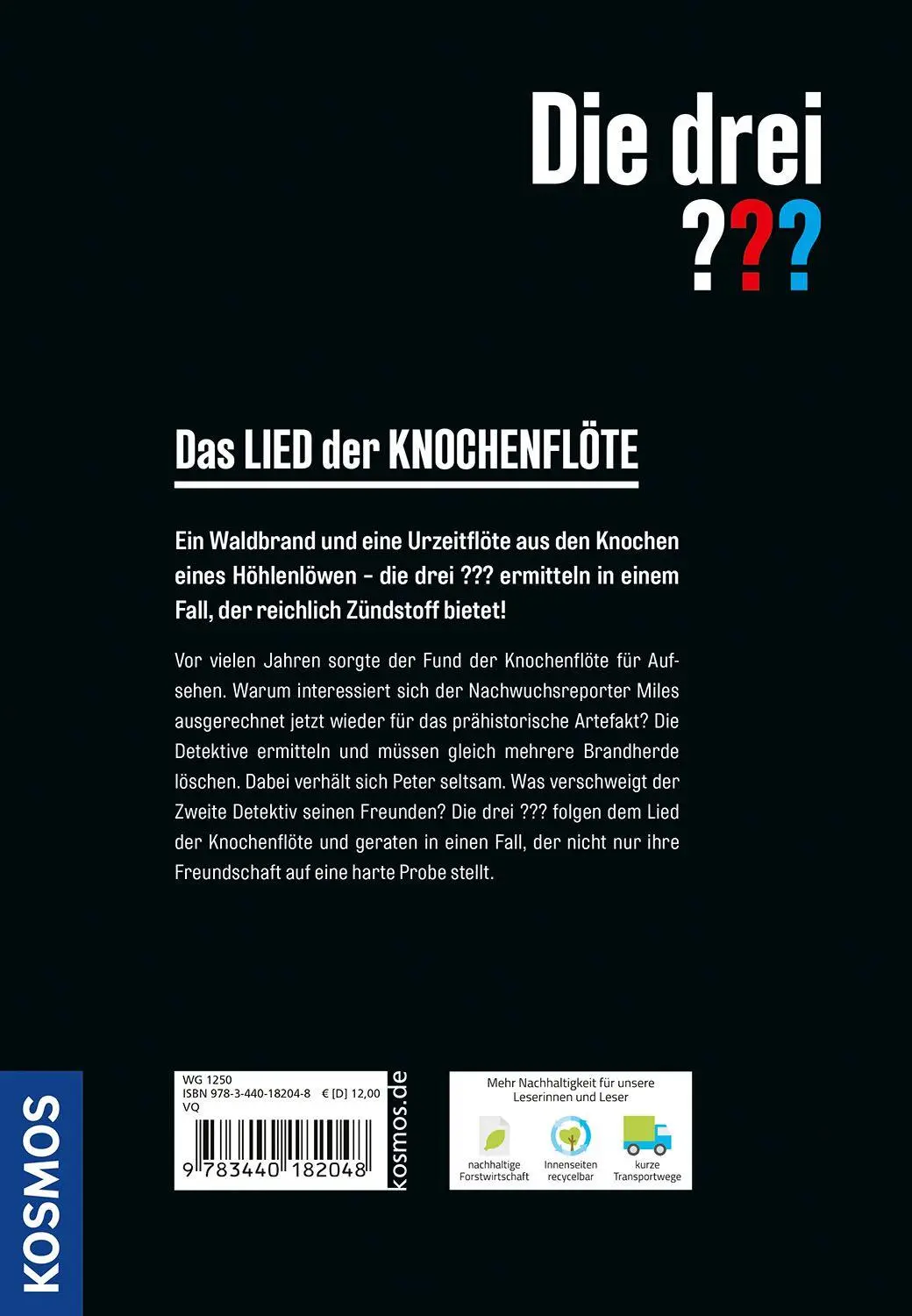 Bild: 9783440182048 | Die drei ??? Das Lied der Knochenflöte | Kari Erlhoff | Buch | 160 S.