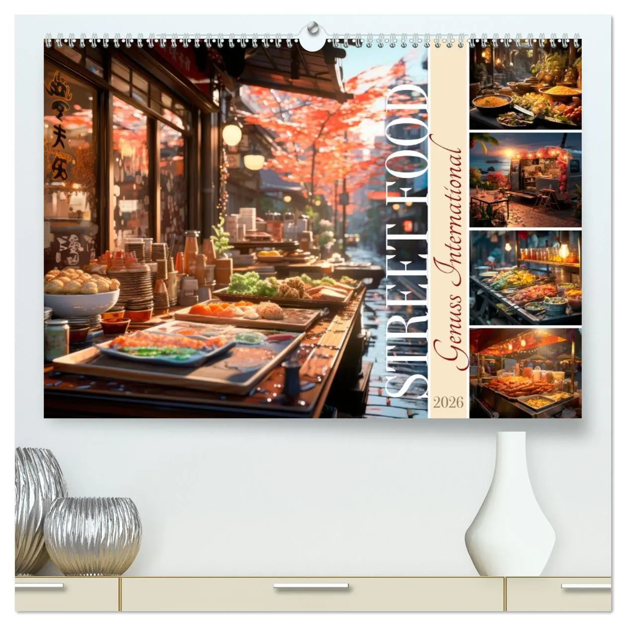 Cover: 9783457492048 | STREET FOOD Genuss International (hochwertiger Premium Wandkalender...