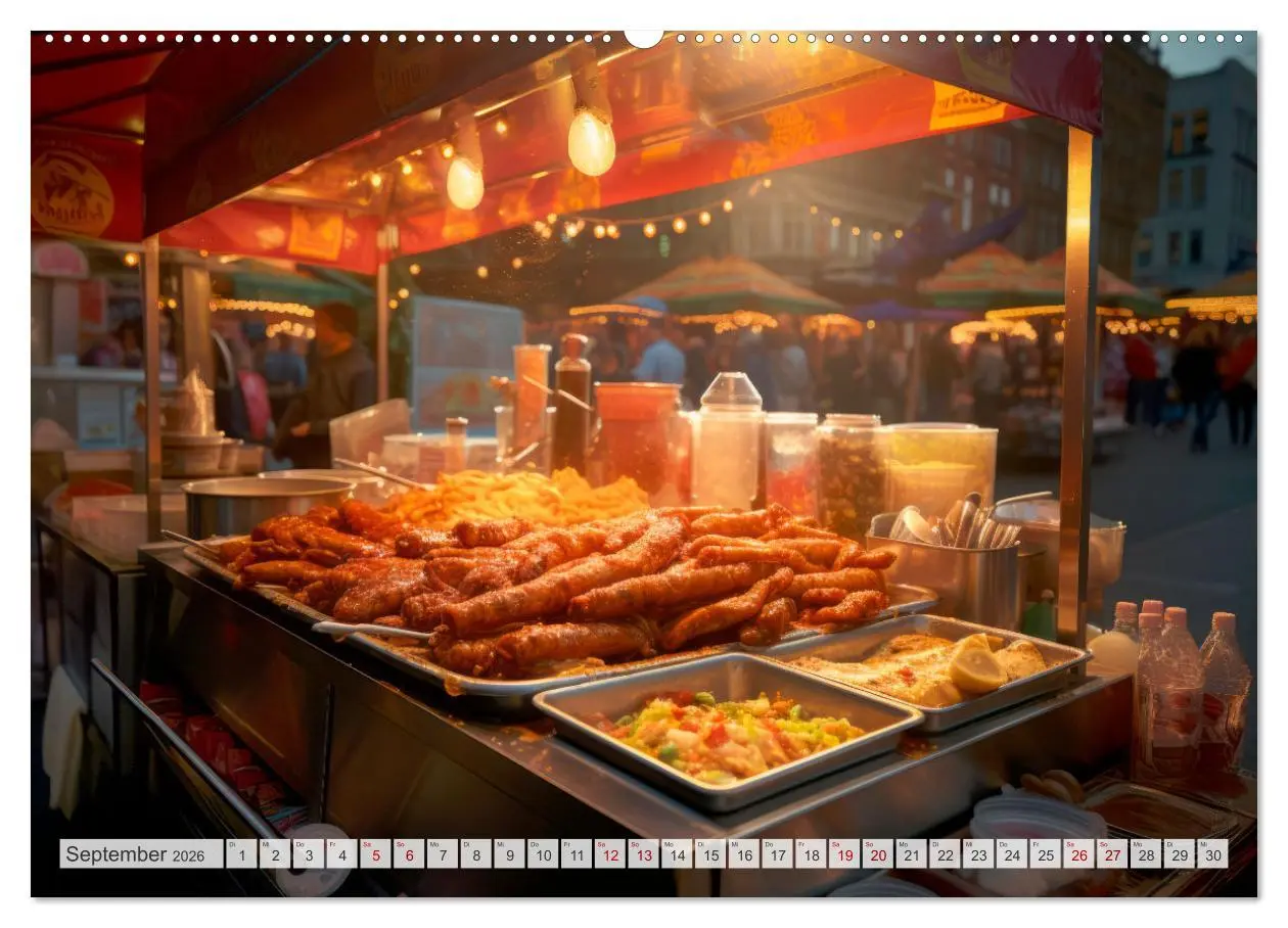 Bild: 9783457492048 | STREET FOOD Genuss International (hochwertiger Premium Wandkalender...