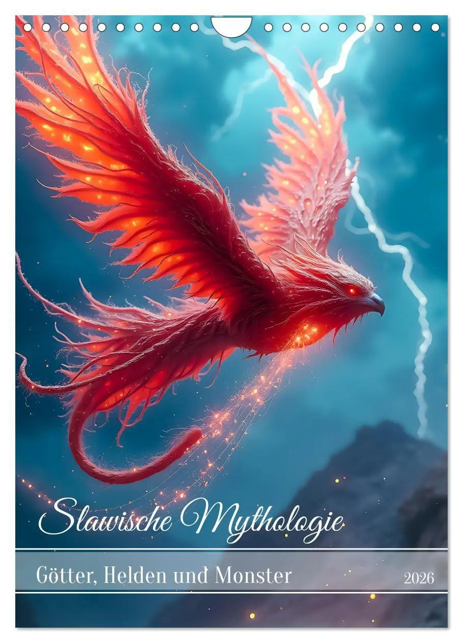 Cover: 9783457942048 | Slawische Mythologie - Götter, Helden und Monster (Wandkalender...