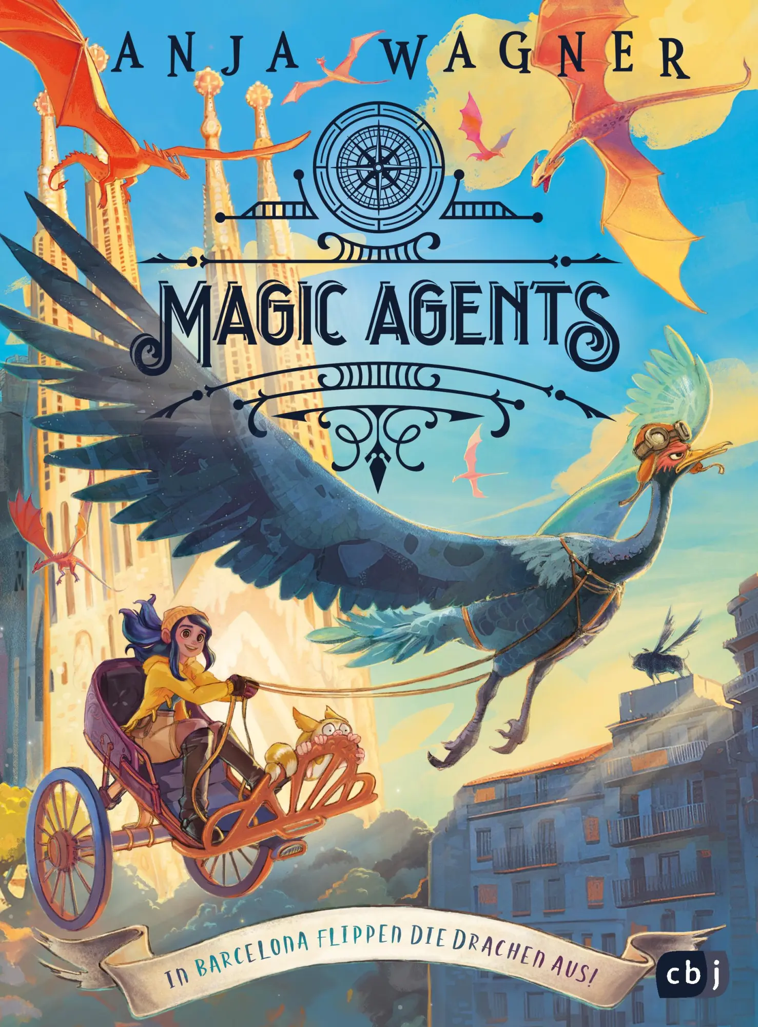 Cover: 9783570182048 | Magic Agents - In Barcelona flippen die Drachen aus! | Anja Wagner