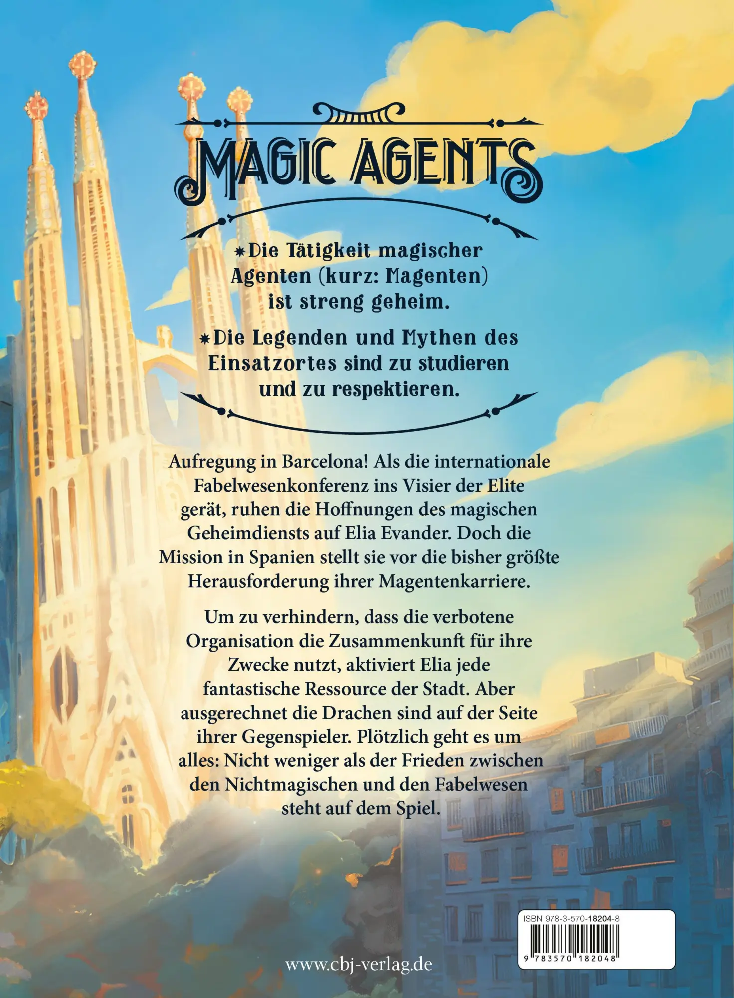 Bild: 9783570182048 | Magic Agents - In Barcelona flippen die Drachen aus! | Anja Wagner