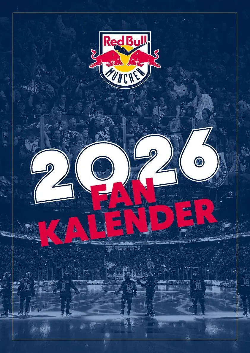 Cover: 9783710902048 | EHC Red Bull München 2026 - Fankalender | Kalender | 14 S. | Deutsch