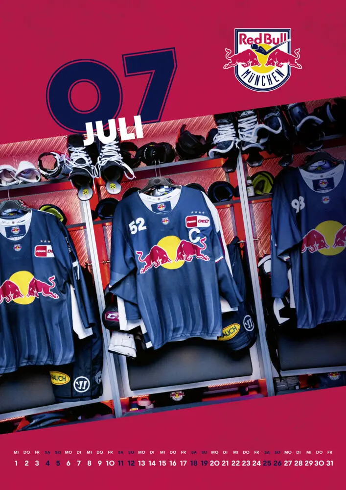 Bild: 9783710902048 | EHC Red Bull München 2026 - Fankalender | Kalender | Spiralbindung