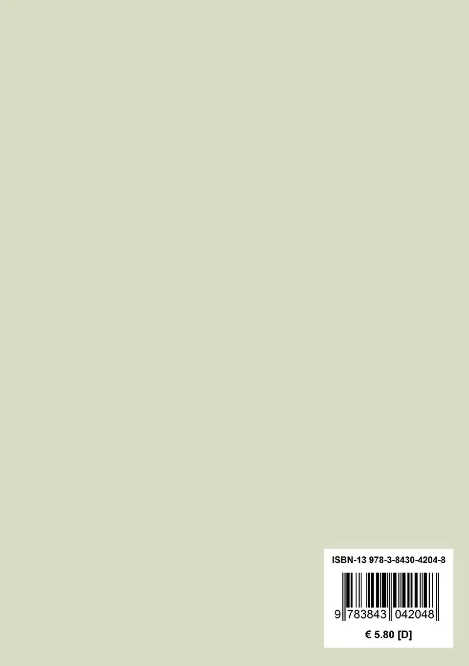 Rückseite: 9783843042048 | Die Kindermörderin | Ein Trauerspiel | Heinrich Leopold Wagner | Buch