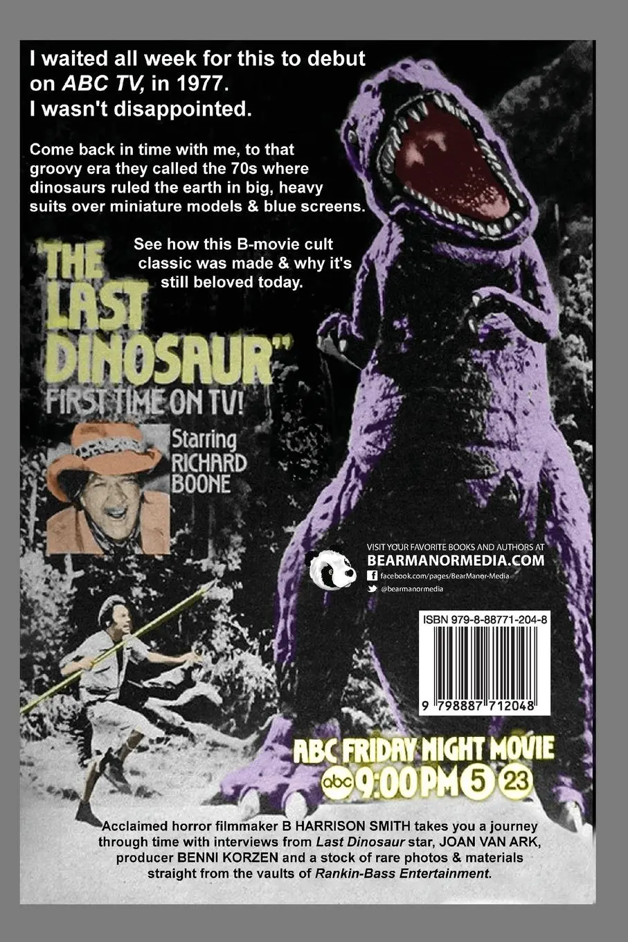 Rückseite: 9798887712048 | Making The Last Dinosaur | B. Harrison Smith | Taschenbuch | Englisch