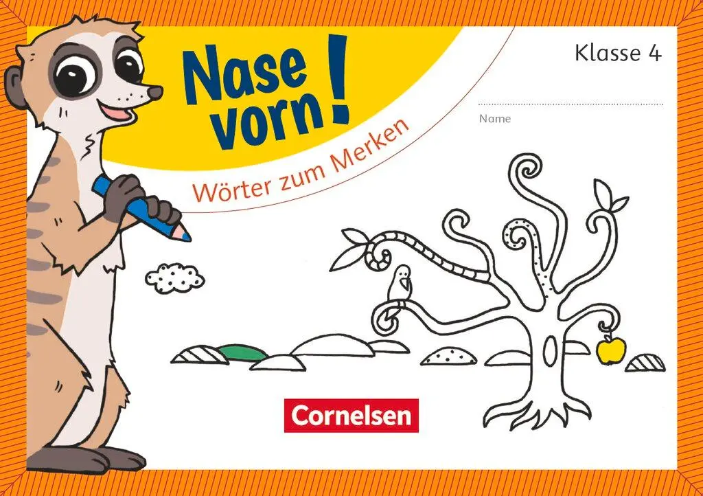 Cover: 9783060842148 | Nase vorn! - Deutsch 4. Schuljahr - Wörter zum Merken | Übungsheft