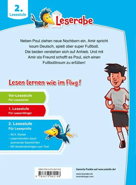 Bild: 9783473462148 | 1:0 für Paul! Eine Fußballgeschichte - Leserabe ab 2. Klasse -...