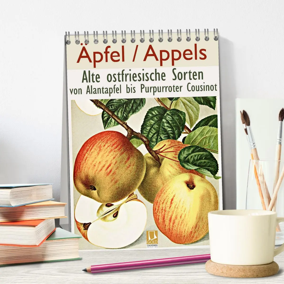 Bild: 9783516402148 | Äpfel/Appels. Alte ostfriesische Sorten (Tischkalender 2026 DIN A5...