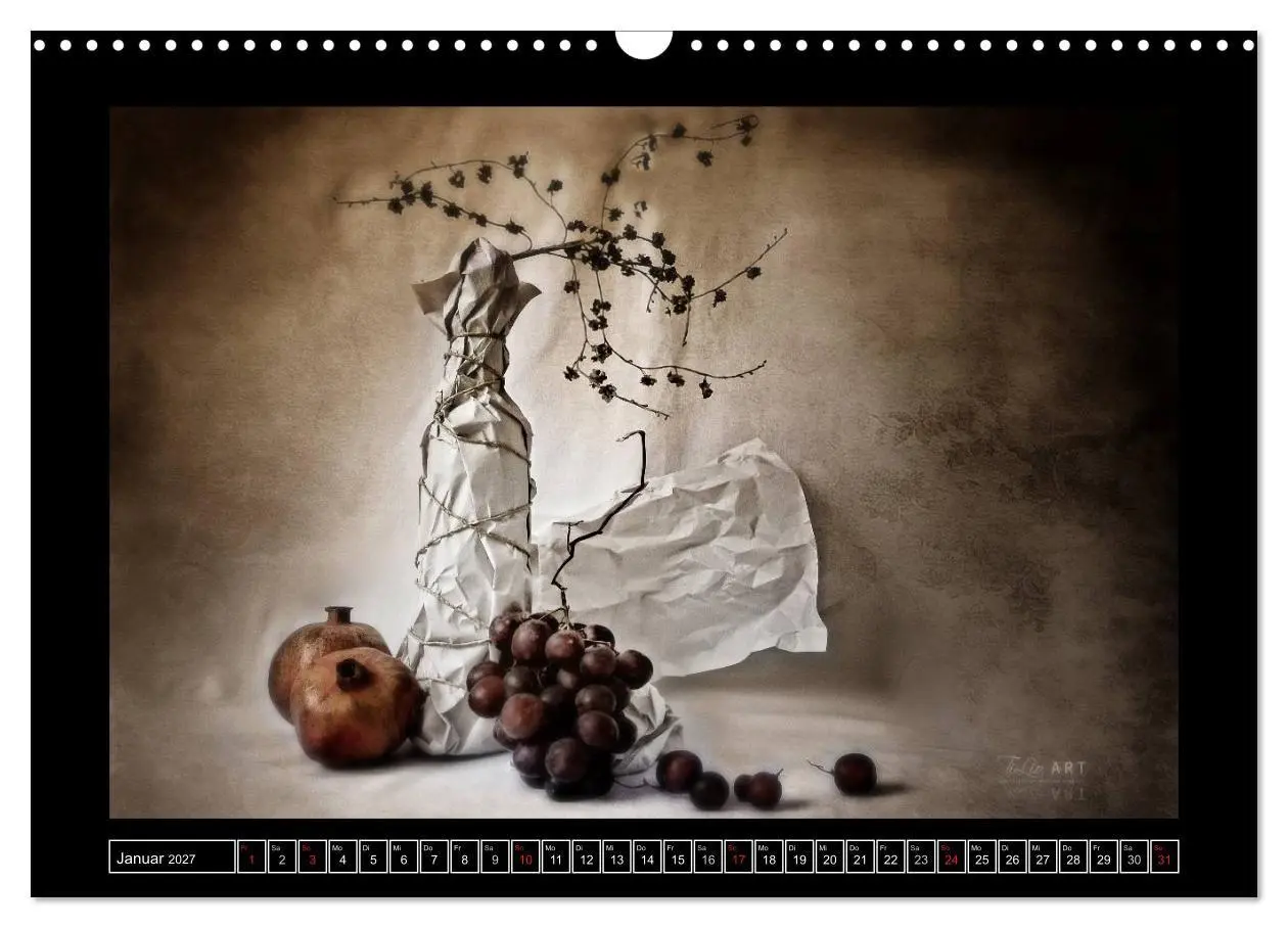 Bild: 9783594242148 | Stillleben (Wandkalender 2027 DIN A3 quer), CALVENDO Monatskalender