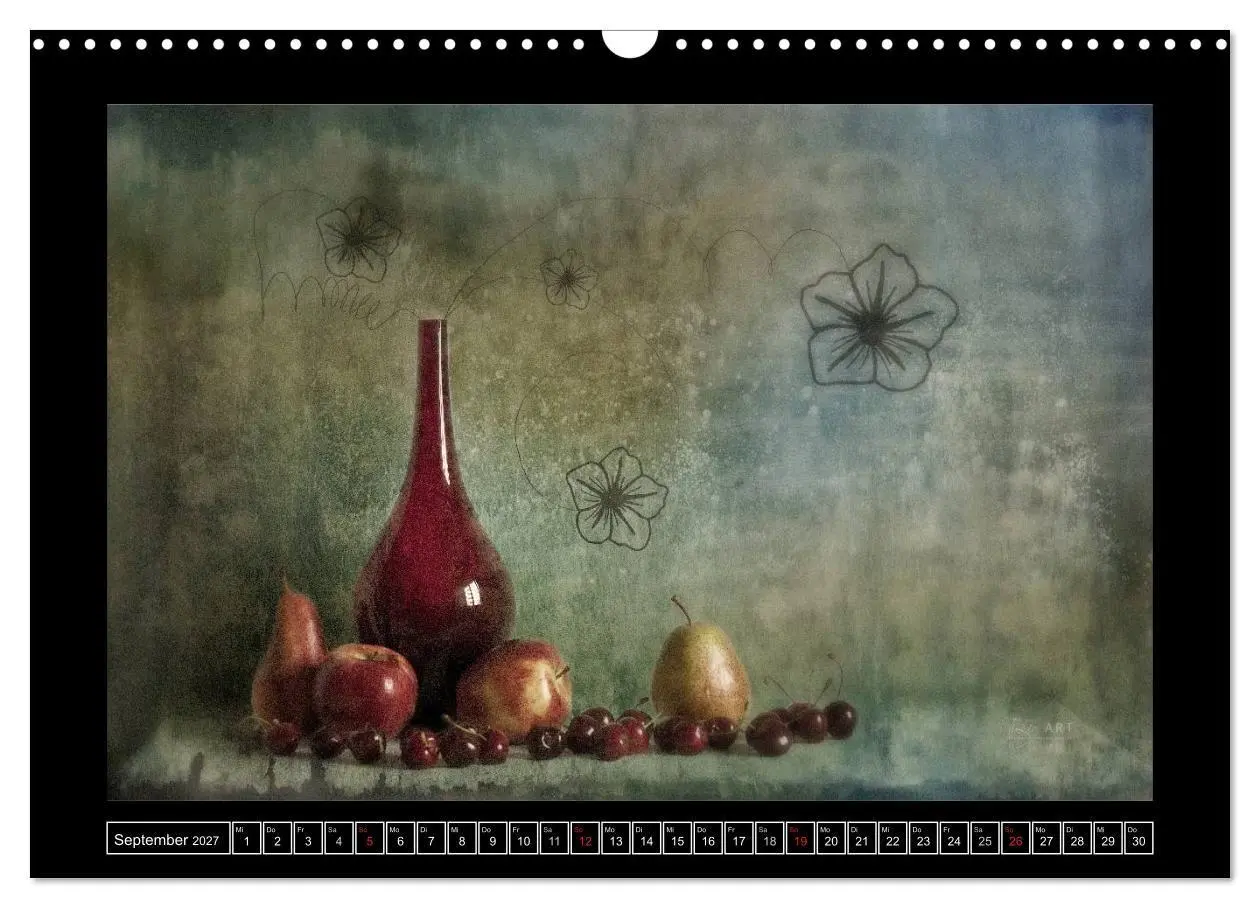 Bild: 9783594242148 | Stillleben (Wandkalender 2027 DIN A3 quer), CALVENDO Monatskalender