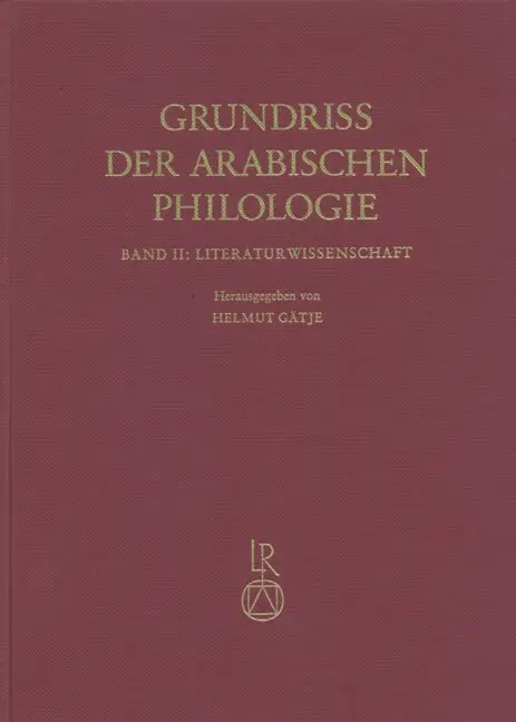 Grundriss der arabischen Philologie. Bd.3