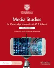 Cover: 9781009262248 | Cambridge International as &amp; a Level Media Studies Coursebook with...