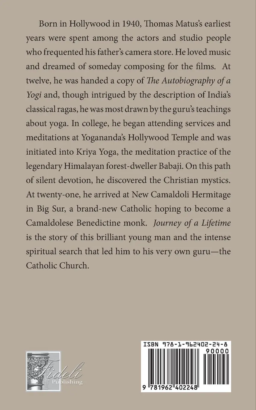 Rückseite: 9781962402248 | Journey of a Lifetime | Thomas Matus | Taschenbuch | Englisch | 2025