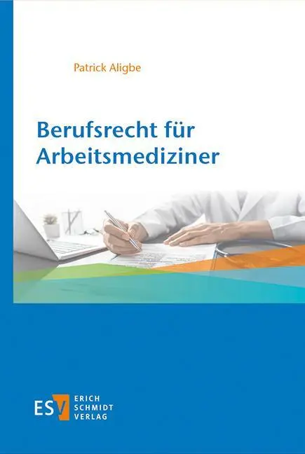 Cover: 9783503212248 | Berufsrecht für Arbeitsmediziner | Patrick Aligbe | Buch | 248 S.