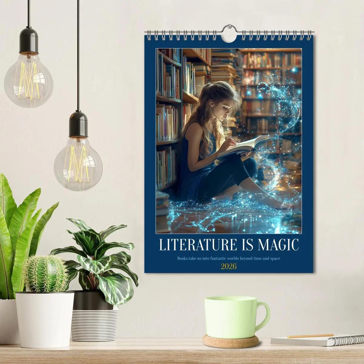 Bild: 9783516632248 | Literature is Magic (Wall Calendar 2026 DIN A4 portrait), CALVENDO...