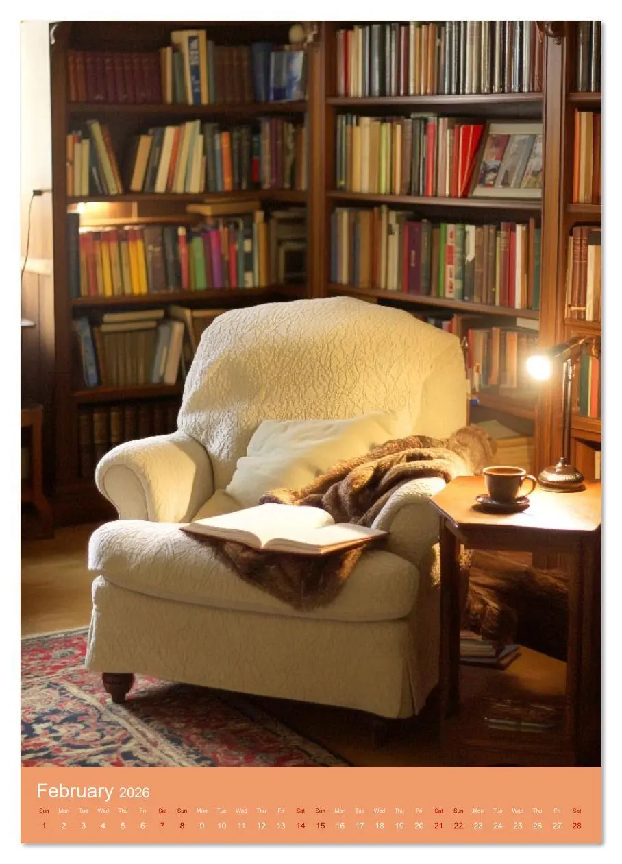 Bild: 9783516632248 | Literature is Magic (Wall Calendar 2026 DIN A4 portrait), CALVENDO...