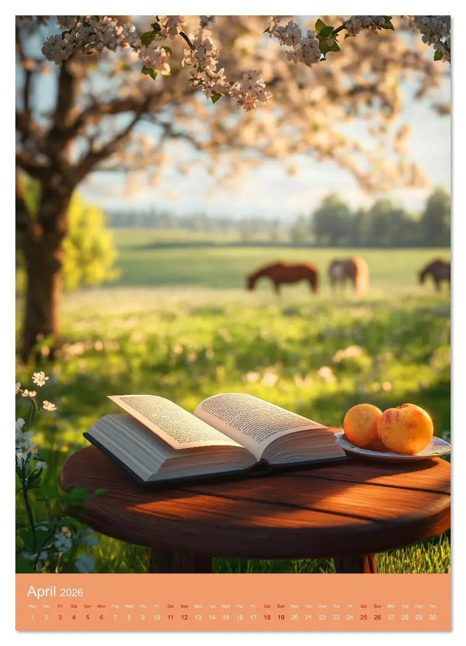 Bild: 9783516632248 | Literature is Magic (Wall Calendar 2026 DIN A4 portrait), CALVENDO...