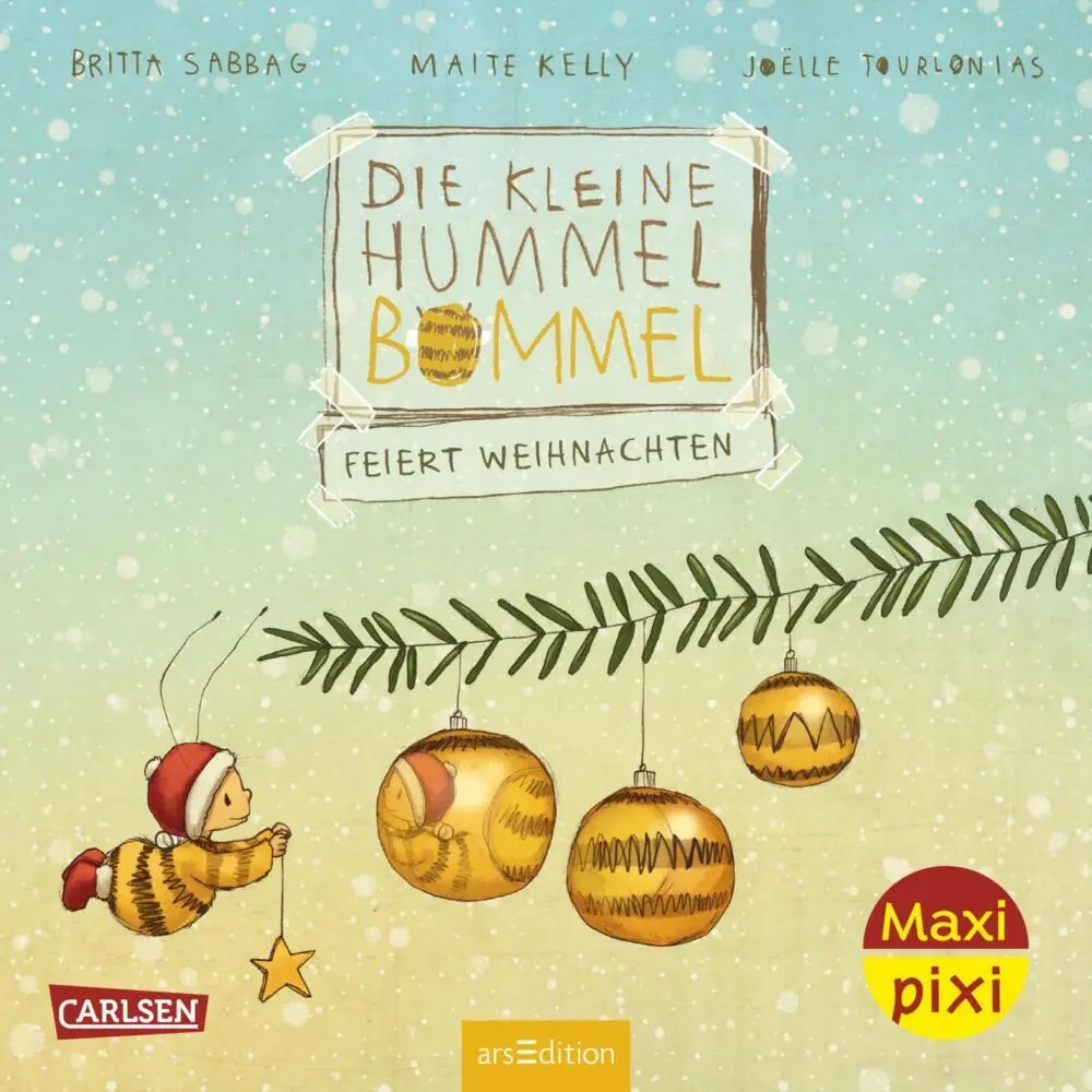 Cover: 9783551042248 | Maxi Pixi 229: Die kleine Hummel Bommel feiert Weihnachten | Buch