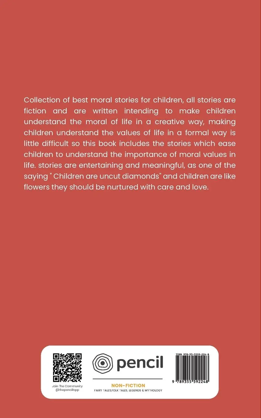 Rückseite: 9789355592248 | Moral Stories | Best Moral Stories for children | Sumaiyya Jagirdar