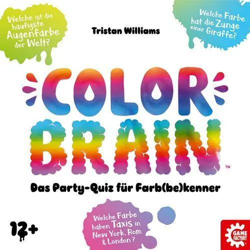 Bild: 7640142762348 | Color Brain | Game Factory | Spiel | 150 doppelseitige Fragekarten