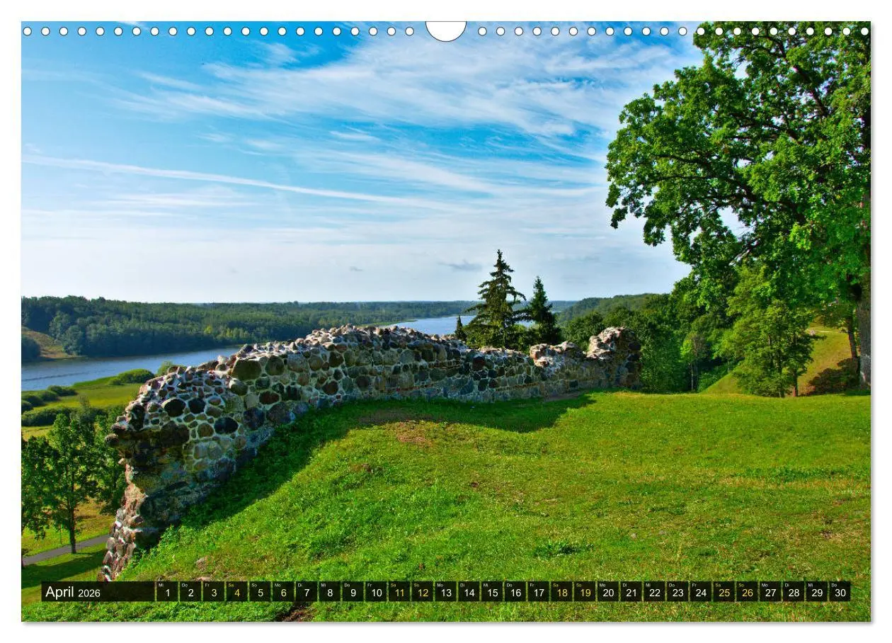 Bild: 9783457772348 | Bezauberndes Estland (Wandkalender 2026 DIN A3 quer), CALVENDO...