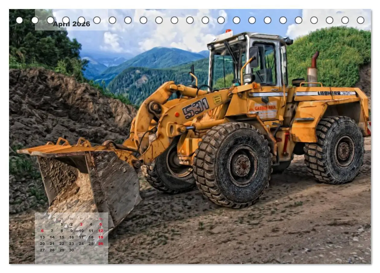 Bild: 9783516002348 | Maschinen - Mal anders gesehen (Tischkalender 2026 DIN A5 quer),...