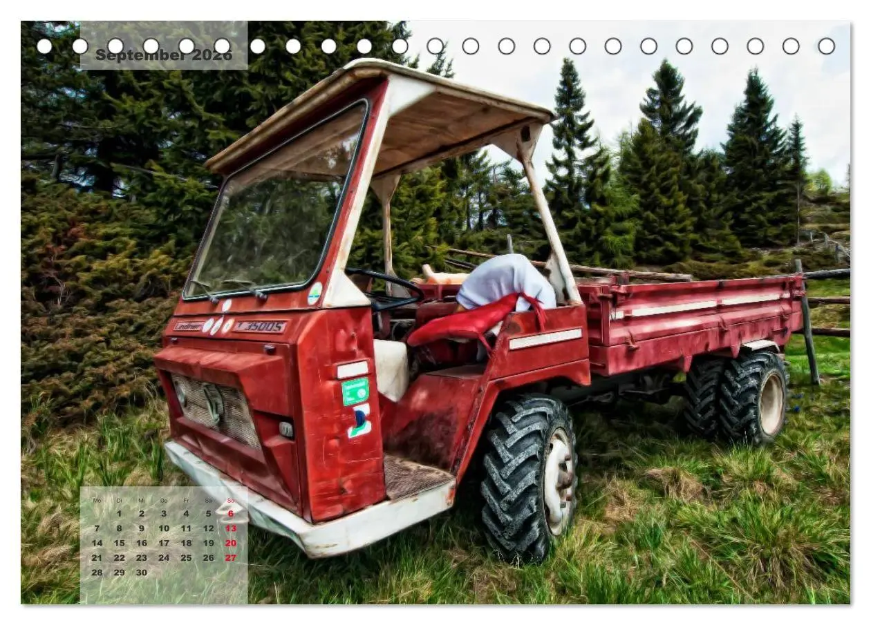 Bild: 9783516002348 | Maschinen - Mal anders gesehen (Tischkalender 2026 DIN A5 quer),...