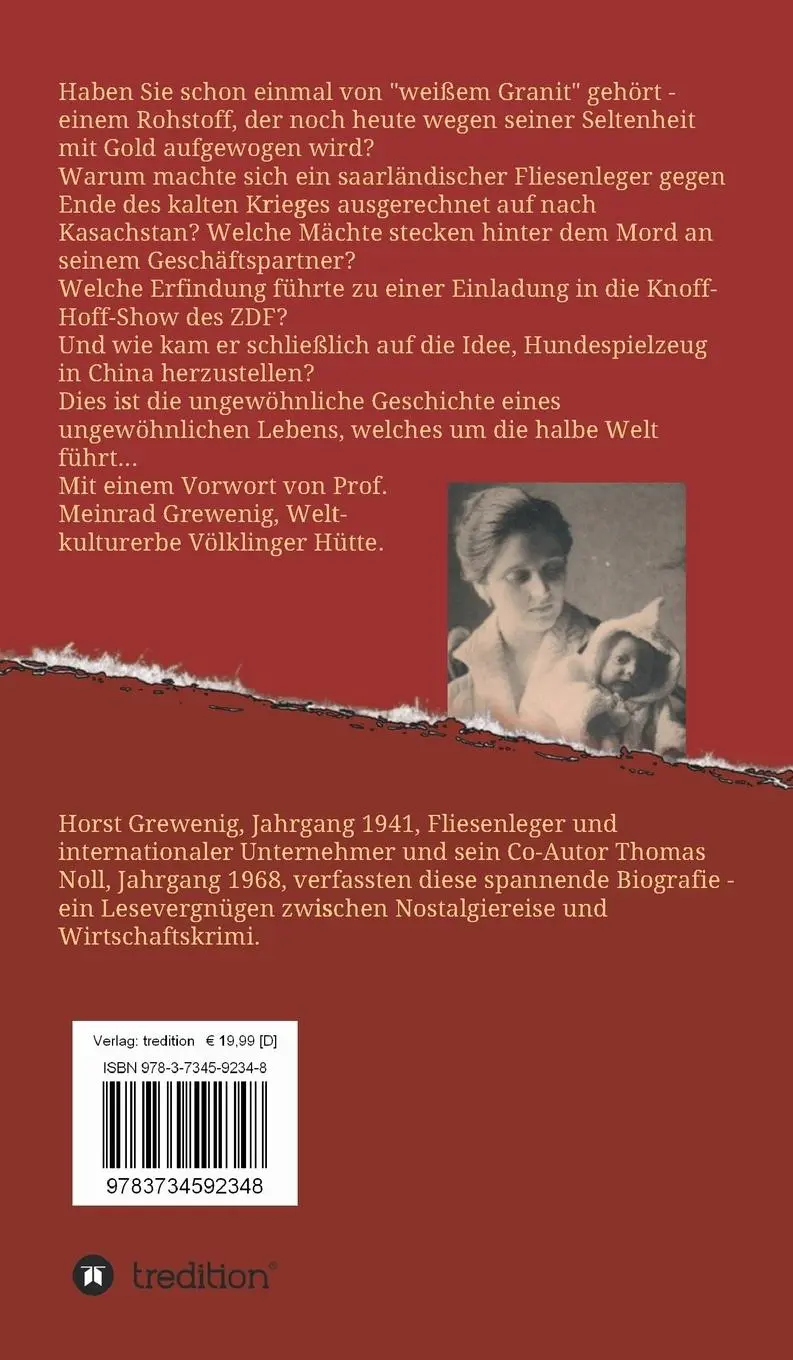 Rückseite: 9783734592348 | Die goldene Arschkarte | Eine internationale saarländische Biografie